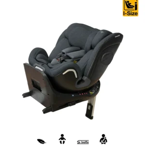 Light gray car seat