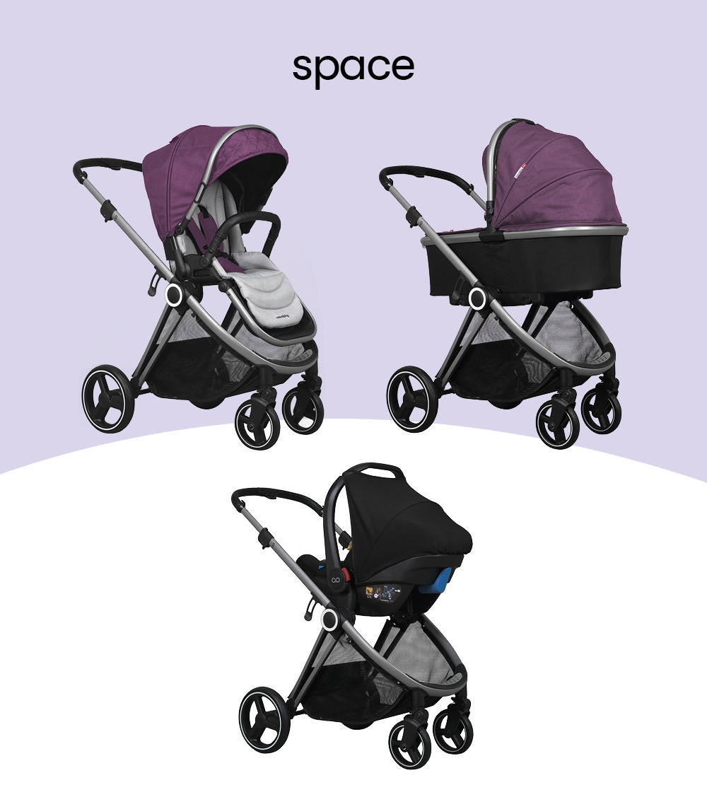 Space (with carrycot and group 0)